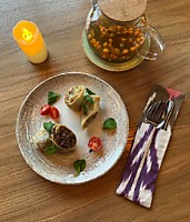 Блин с мясом 1шт.