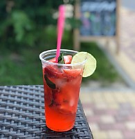 Мохито безалкогольный клубника