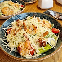 Цезарь с креветками