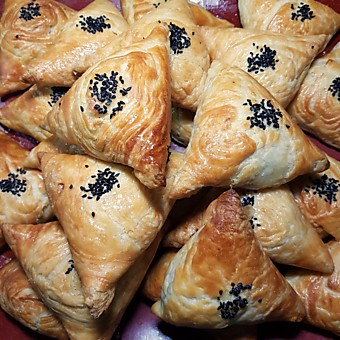 Самса с бараниной