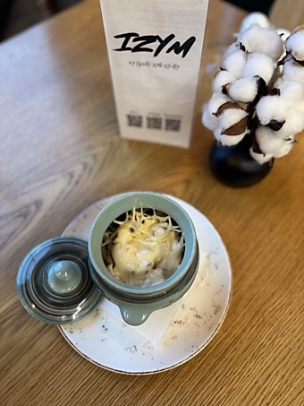 Метехи с курицей в горшочке 